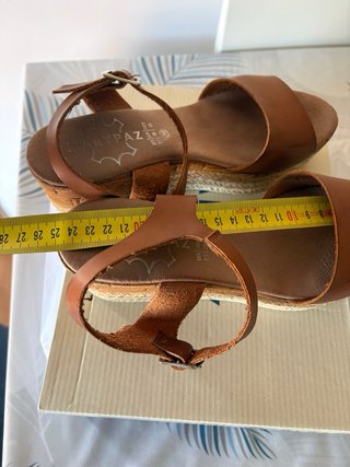 Sandalias Marypaz Talla 38 Marrón