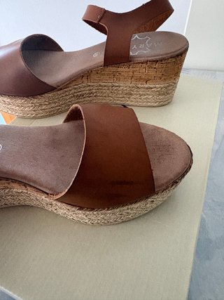 Sandalias Marypaz Talla 38 Marrón