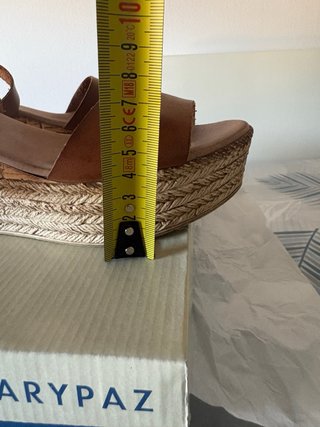 Sandalias Marypaz Talla 38 Marrón