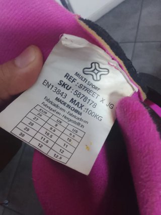 Patines en línea rosas para niña