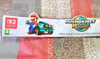 Nintendo Switch Mario Kart World Cartel Lámina