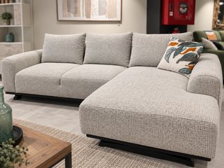 Sofá Chaiselongue NUEVO Gris Texturizado