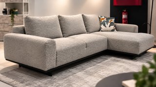 Sofá Chaiselongue NUEVO Gris Texturizado