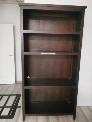 Estantería de madera oscura (no envio)