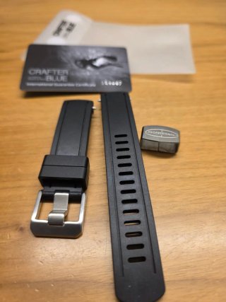Correa Crafter Blue CB02 para Seiko Sumo