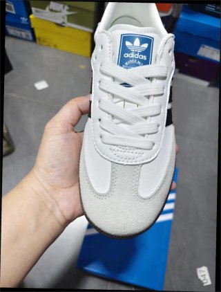Adidas Samba Vintage Talla 41 Marrón/Negro