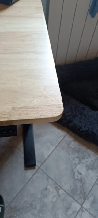 Piano scrivania Flexispot 140x80 legno massello