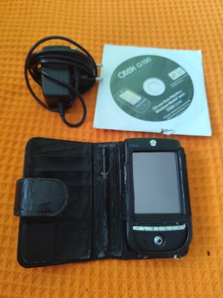 Qtek G100 PDA con cargador y CD
