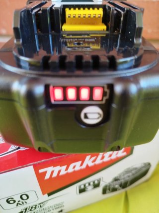 Batería Makita BL1860B 18V 6.0Ah