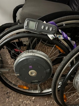 Ruedas eléctricas e-motion para silla de ruedas