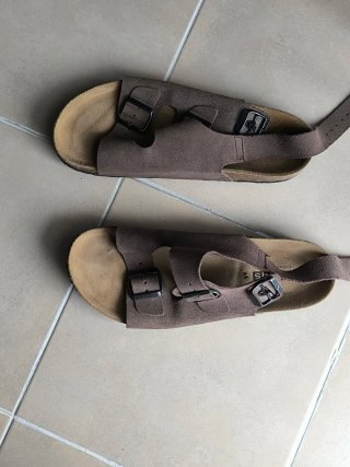 Sandalias de cuero CASAS COLLECTION