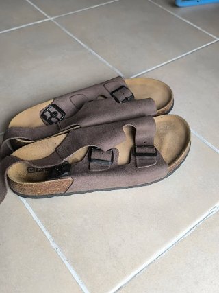 Sandalias de cuero CASAS COLLECTION