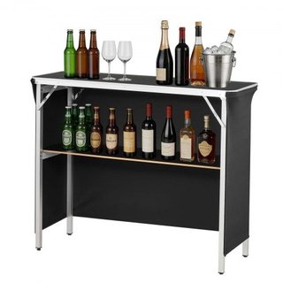 Mesa de bar portátil plegable, 1100 x 385 x 885 mm
