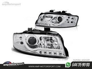 FAROS DELANTEROS LUZ DIURNA TUBE LIGHT PARA AUDI A4 B6