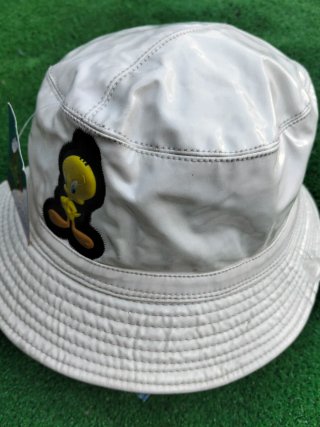 Gorro Looney Tunes Niño Blanco y Amarillo