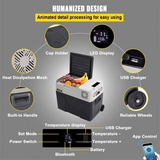 mesa exterior ruedas para el hogar 12 V 40 L
