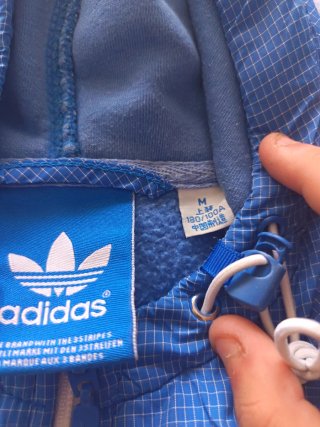 Sudadera Adidas Hombre Gris y Azul