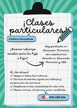 Clases particulares en Jaén - Primaria y ESO