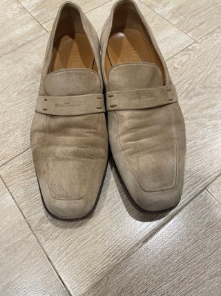 Zapatos Salvatore Ferragamo Beige/Marrón