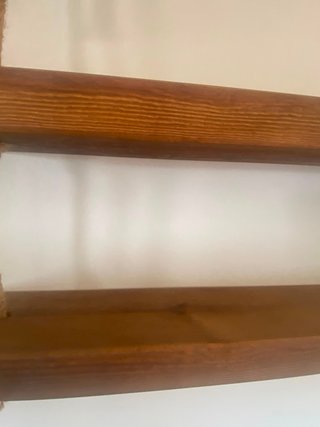 Estantería Makemba Hannun madera y yute