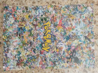 Póster Pokémon Mosaico