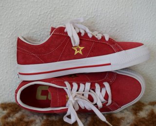 Converse One Star Pro Ox Talla 36 Rojas