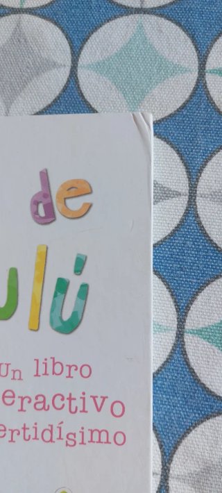 Dos libros interactibos de Lulú