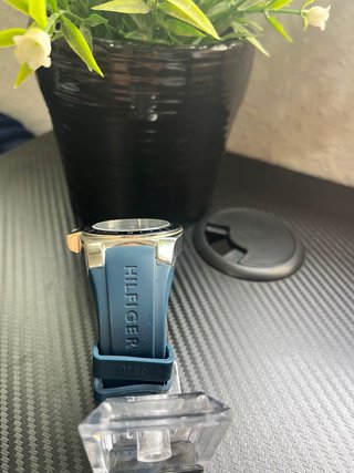 Reloj Tommy Hilfiger Azul y Plateado