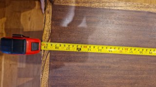 Consola de madera Teka