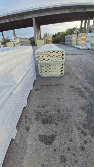 Paneles Sándwich Teja Gris