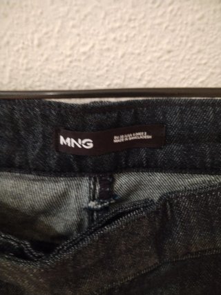 Pantalón denim flare Mango Talla 36