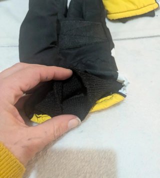 Guantes de nieve sin uso