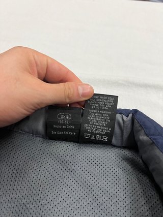 Giacca Antivento Starter Blu/Grigia XXL