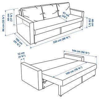 Sofá Cama Ikea Friheten Gris