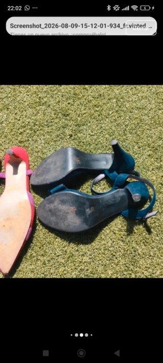 Lote 3 pares zapatos talla 38