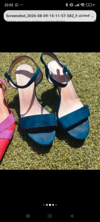 Lote 3 pares zapatos talla 38