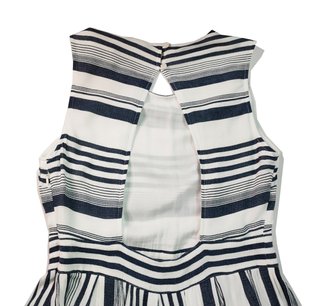 Comptoir des Cotonniers / Vestido midi rayas 40
