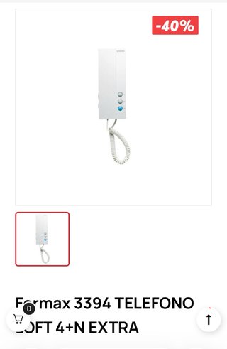 Fermax 3394 TELEFONO LOFT 4+N