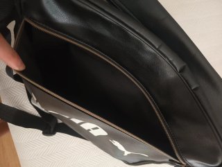 Bolso Puma Negro para Portátil/Libros