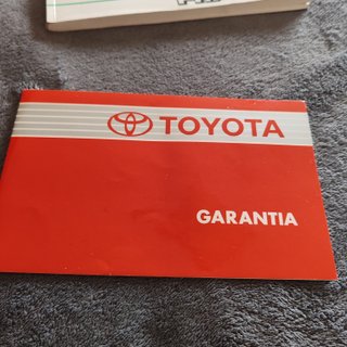 Manual Toyota Hiace 1995 - Proprietário e Garantia