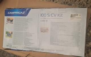 Hornillo Campingaz 100 S CV Kit 2 Fuegos