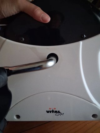 Bici estática para pies con pantalla digital