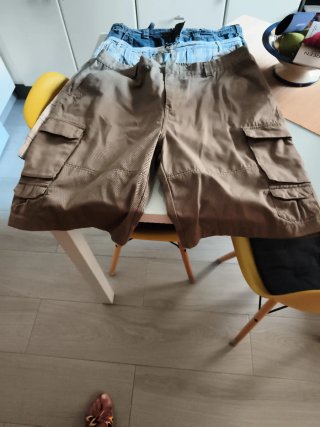 Lote 3 pantalones cortos/bermudas