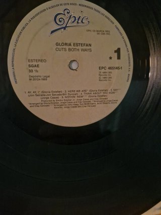 Vinilo Gloria Estefan Cuts Both Ways