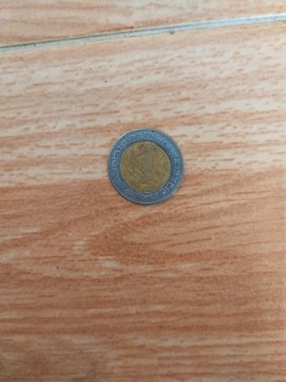 Moneda de 2 pesos mexicanos