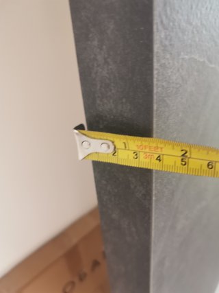 Encimera Antracita 2m