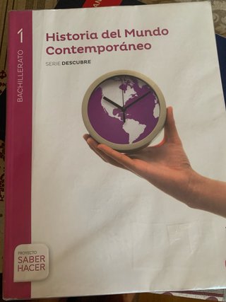 Historia del mundo contemporáneo, 1 bachillerato