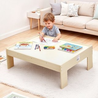 Mesa de tren, 120 piezas de colores multicolores,