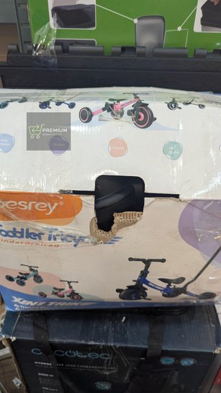 besrey Triciclo para niños pequeños 7 en 1