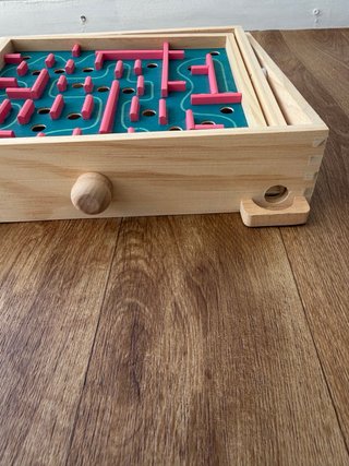 Juego Laberinto Madera